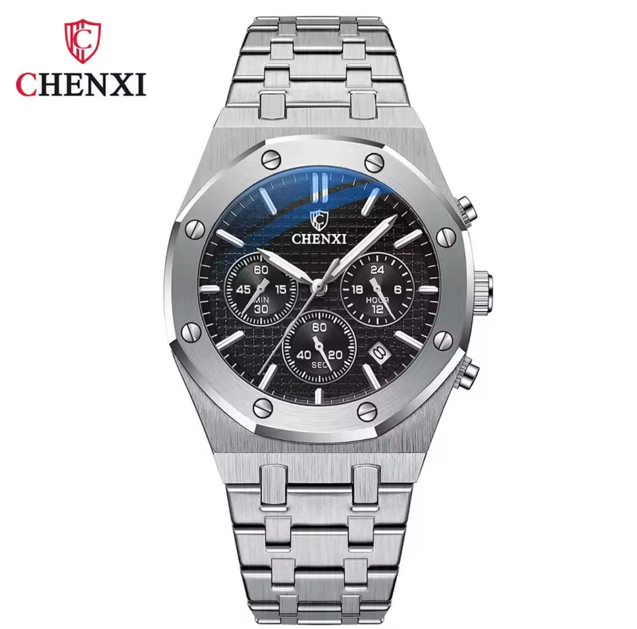CHENXI Business Quartz – Reloj Cronógrafo de Lujo para Hombre
