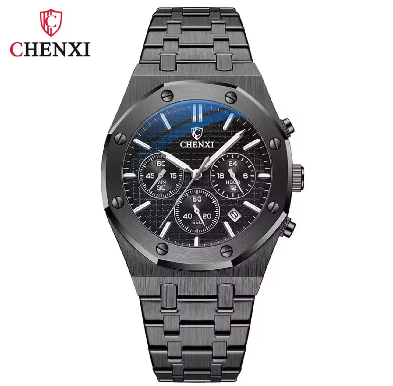 CHENXI Business Quartz – Reloj Cronógrafo de Lujo para Hombre